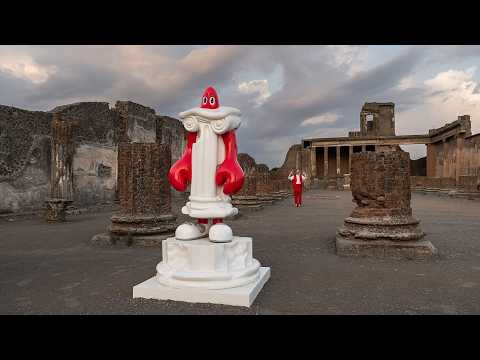 Ancient ruins meet pop art in Philip Colbert's biggest installation
