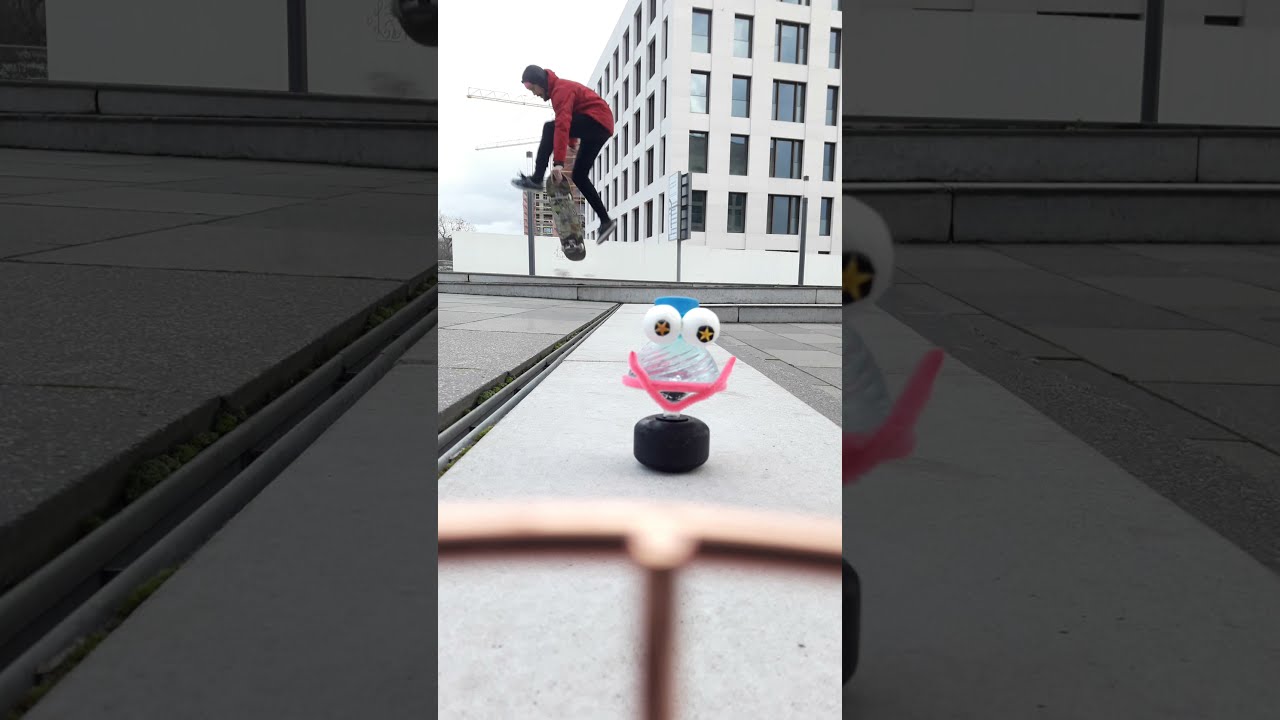 Skater Jump & WALK in AIR😂Transer❤️Worldyman🌍Withinternet of Peace 