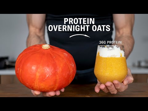 Pumpkins are INSANE for Protein Overnight Oats