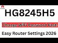 Huawei HG8245H5 XPON ONT Full Setup | Change Wi-Fi Name &amp; Password