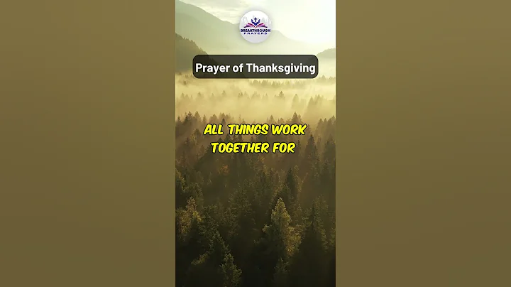 Powerful Thanksgiving Prayer | Give Thanks to the Lord  | Thankful Prayer to God