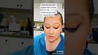 So another hack from @nikkietutorials now this one I'm not so sure of...contour hack