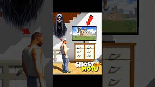 Giant Head Motu came 😥 In Indian Bike Driving 3d story video #shorts #gaming #indianbikedriving3d