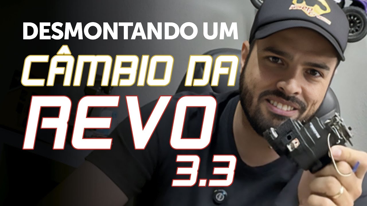 Desmontando o cambio da Revo 3.3