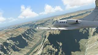 X PLANE 11  Colorado Grand Canyon with Ortho4xp