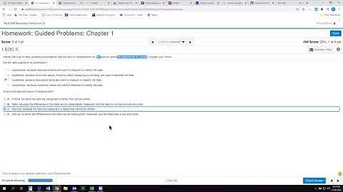 BUA 220 Chapter 1 Guided Problems