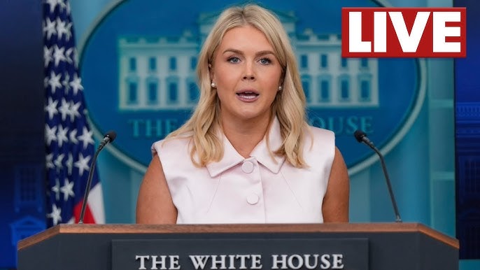 LIVE: White House press briefing with Karoline Leavitt | Aug, 19 2025