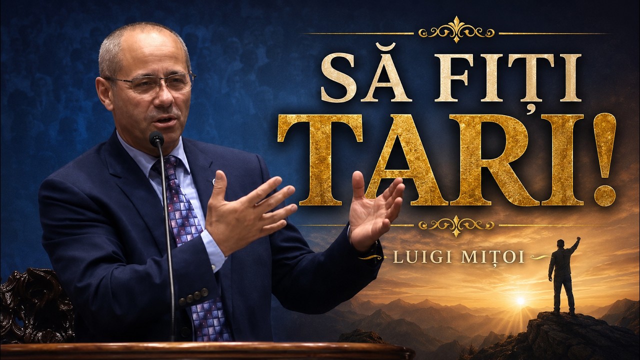 Luigi Mițoi - E vremea să fiți tari! - predici biblice