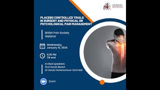 Placebo Controlled Trials in Surgery and Physical or Psychological Pain Management