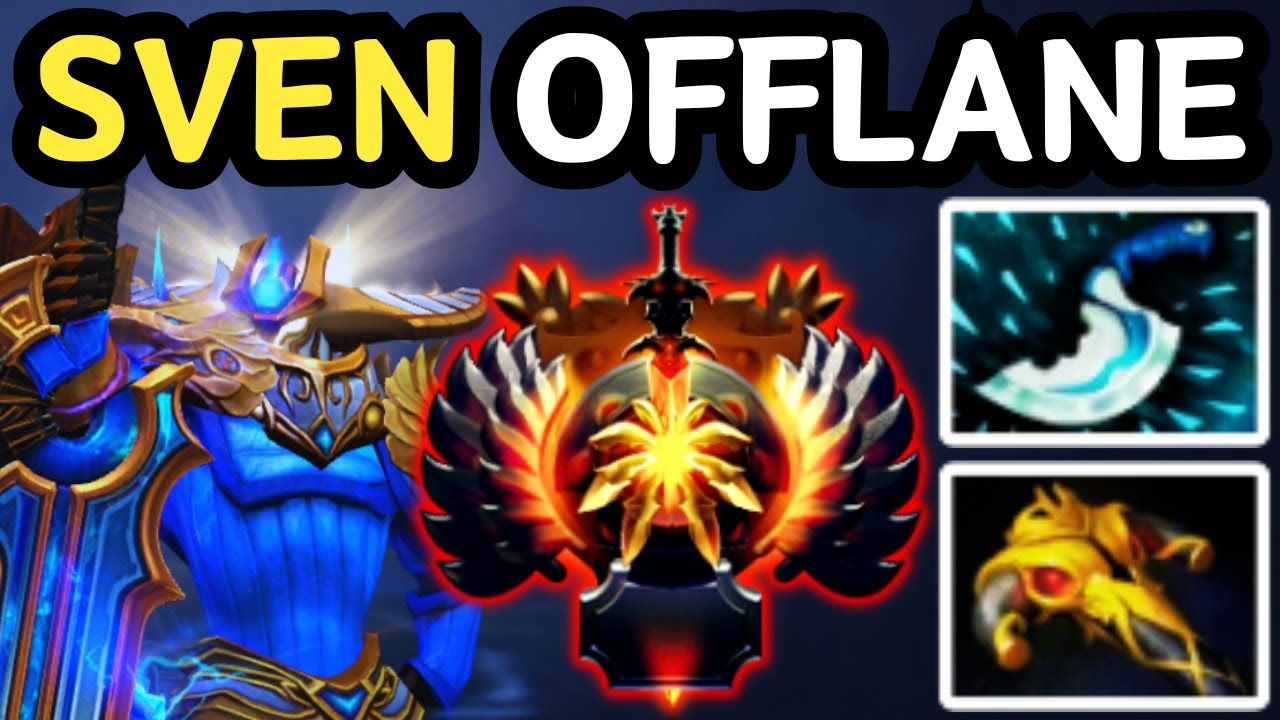 🔥 THIS IS HOW SVEN OFFLANE CONTROLS AND DELETES | DOTA 2 🔥