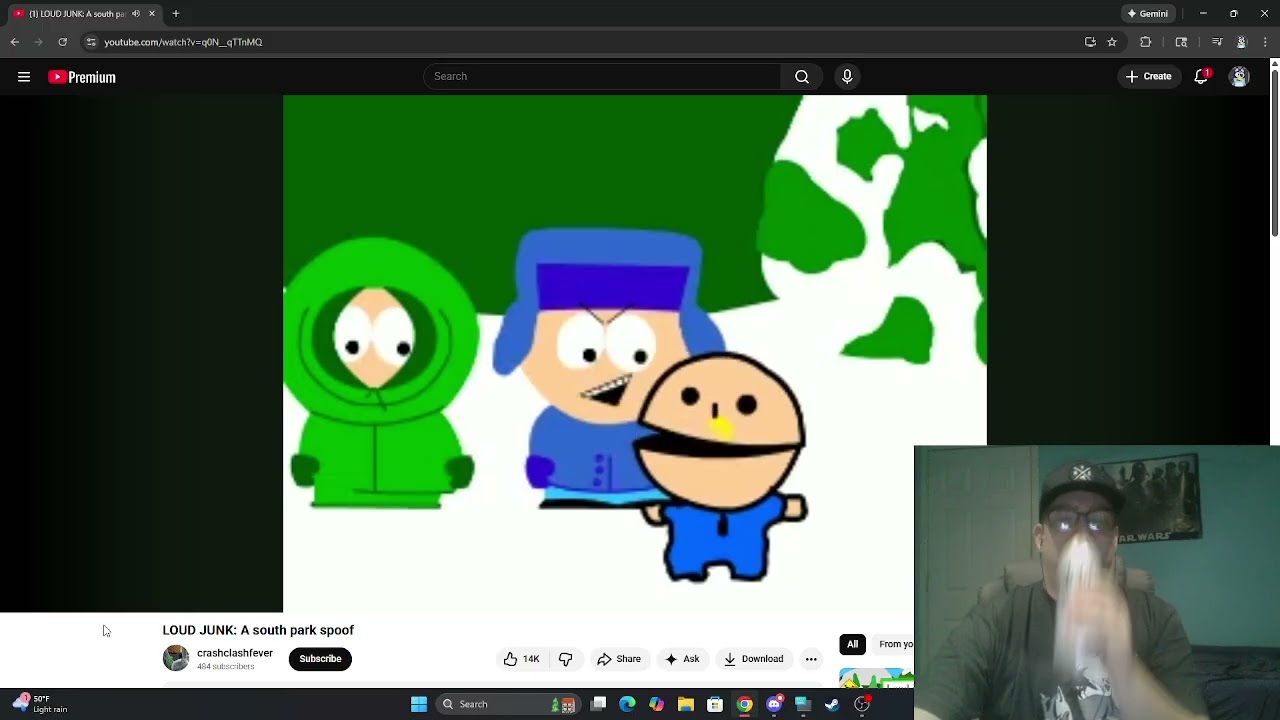 LaffeyDude реагирует #89: LOUD JUNK: пародия на Южный Парк