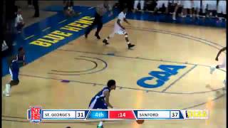 Sanford #3 Mikey Dixon puts the exclamation point on a state championship