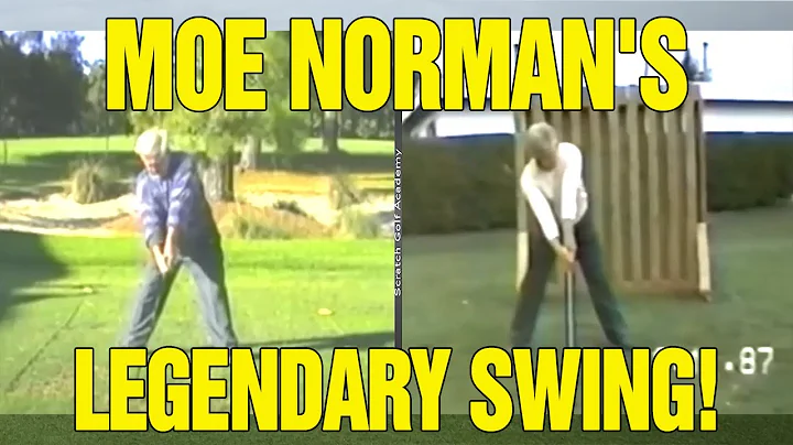 MOE NORMAN GOLF SWING ANALYSIS (SLOW MOTION + INST...