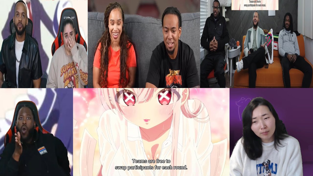 100 GIRLFRIEND EPISODE 2X2 REACTION MASHUP!!