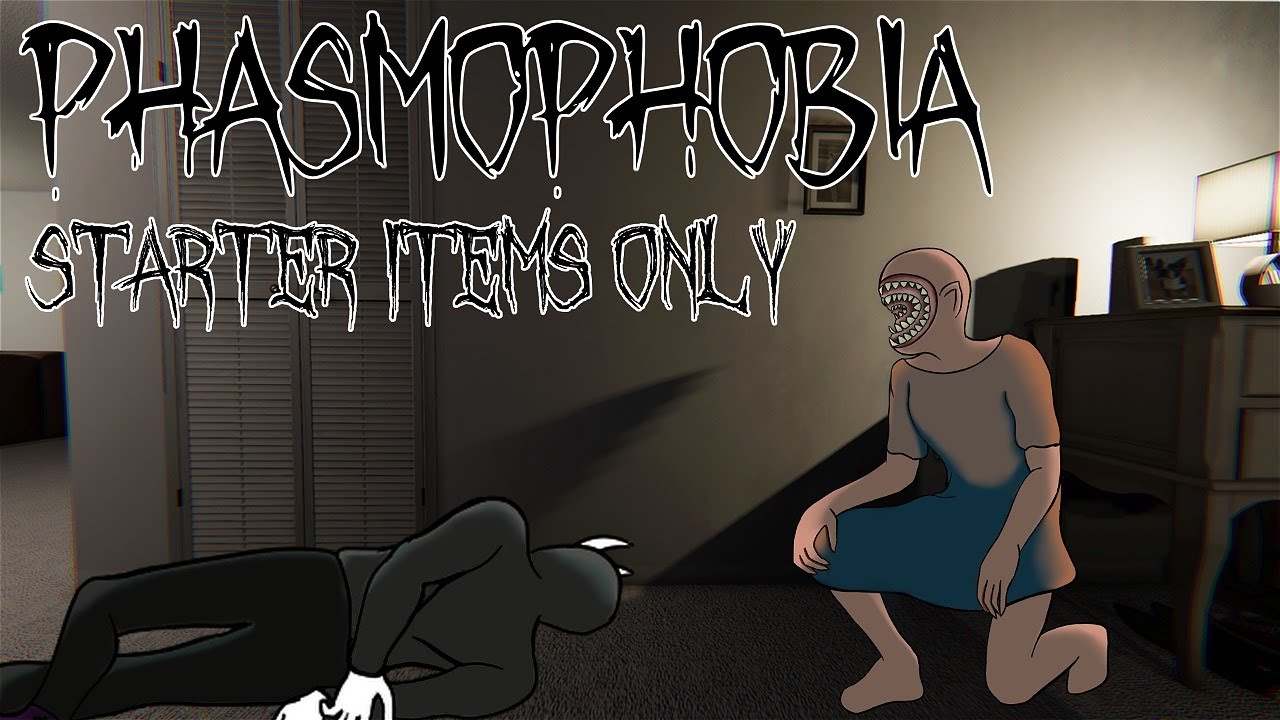 Playing Phasmophobia with ONLY the Starting Items