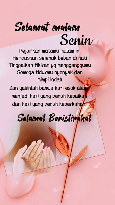 selamat malam senin #selamat #selamatmalam #malam #malamini #foryou