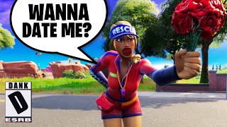 Asking FORTNITE players out on valentines...