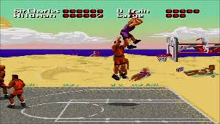 Barkley Shut Up and Jam! | Gameplay (Sega Megadrive Videogame)