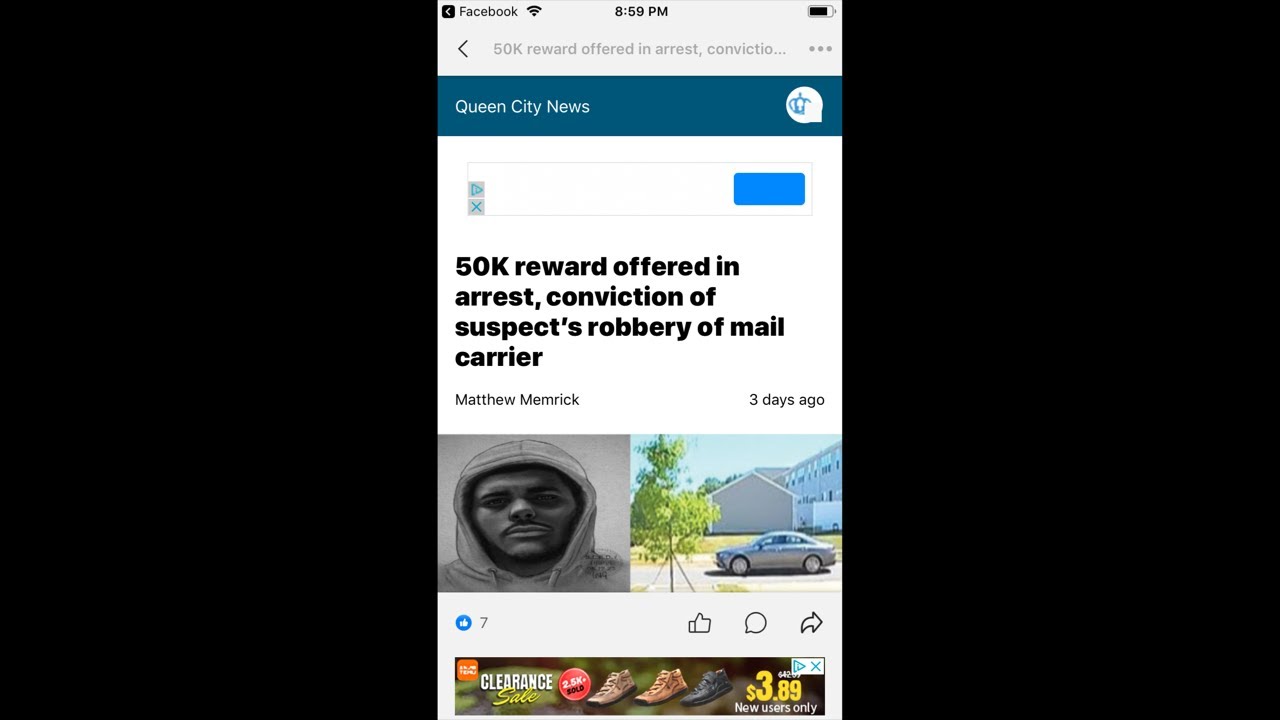 Internet-ish Ep 59 50k reward on Charlotte robbery suspect