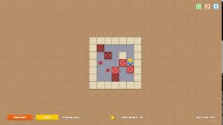 Super BoxMan Ultra: Mud World - Level 7 Walkthrough