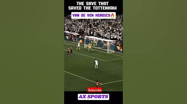 Van de Ven incredible Save That Saved The Tottenham | Van de Ven Heorics | Tottenham Hotspur's