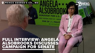 Prince George's Co. Executive Angela Alsobrooks discusses campaign for U.S. Senate with 7News