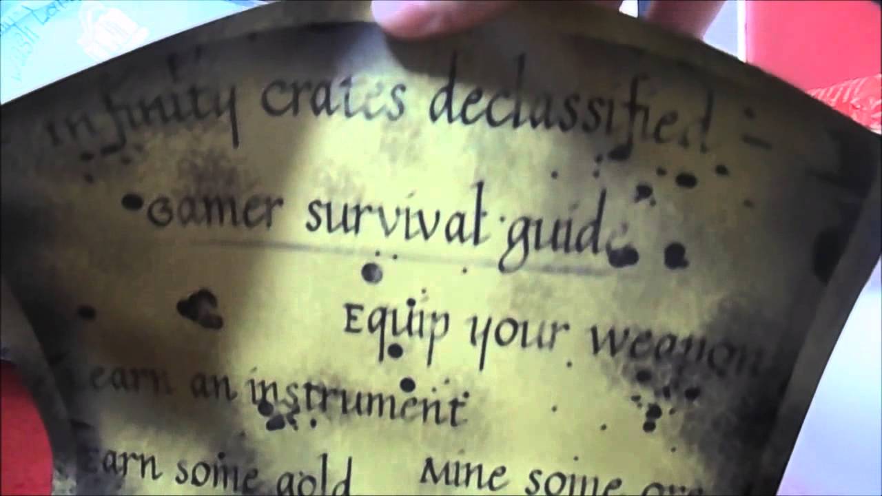 INFINITY CRATE SEPTEMBER 2015 FANTASY