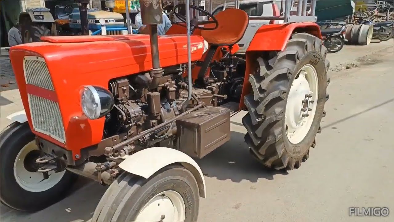 Escort ursus C 335 tractor full modified video