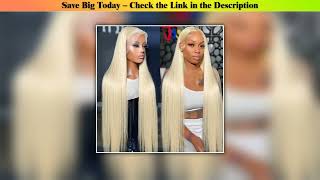 Today Only 30 40 Inch Hd Transparent Blonde Straight 13X4 13X6 Lace Front Human Hair Wigs Brazilian