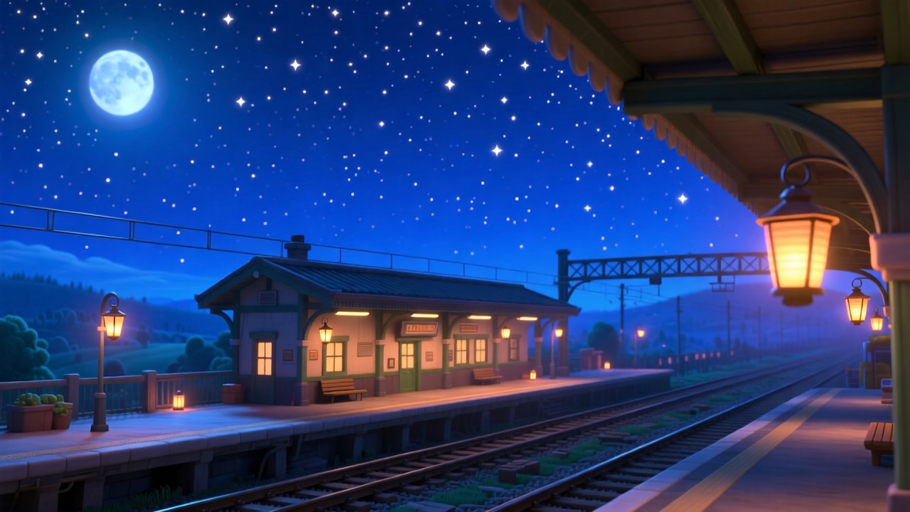 Timmy Train’s Goodnight Stop 🌙 | Soothing Bedtime Kids Song | Gentle Nursery Rhyme