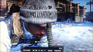 Call Of Duty Black Ops Team Deathmatch on WMD Lucky Tomahawk Kill HD