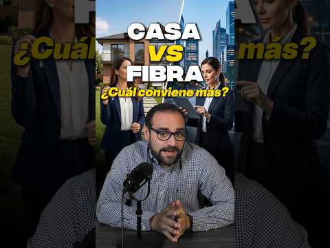 FIBRAS vs comprar una CASA: cuál es mejor INVERSIÓN en México