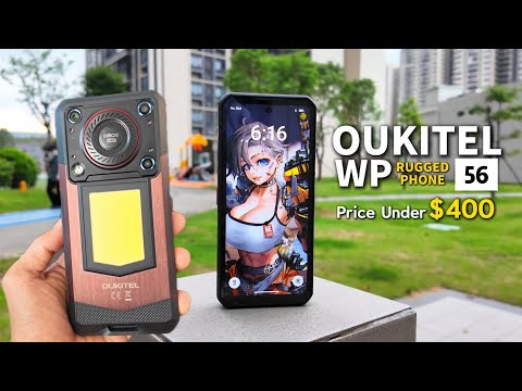 (Military Grade Phone) Oukitel WP56 Rugged Phone - Powerful