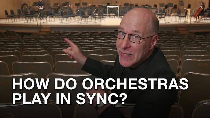 How do orchestras play in sync? Tom Allen explains!