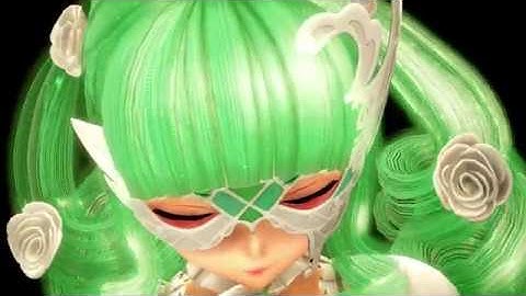 MMD Realistic Hair (YYB Rosa Bianca Miku) Soleil #hair #raycast #shader