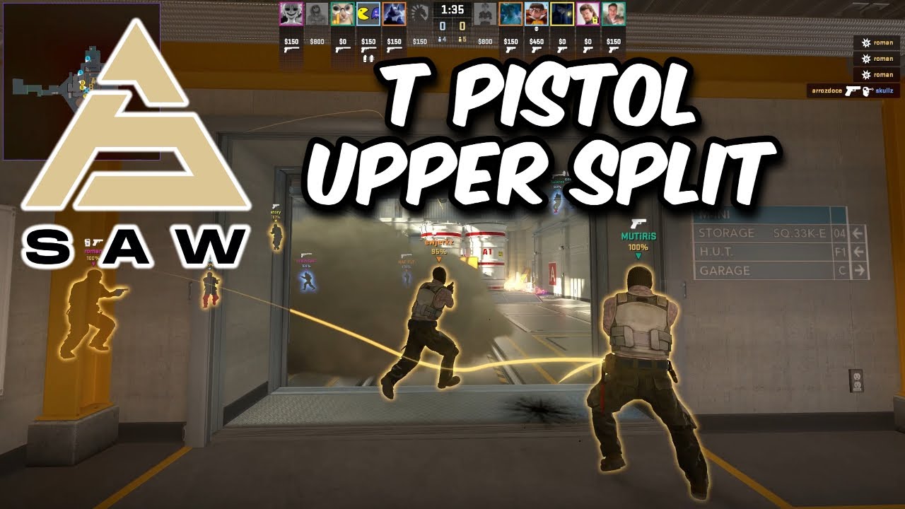 PRO NUKE PISTOL CS2 TACTIC - SAW