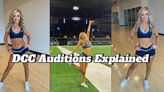 DCC Auditions Explained In depth info on how it works before training camp