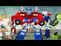 Rescued by Optimus Prime! | Rescue Bots | Transformers Kids
