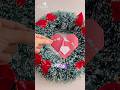 Amazing! An origami Christmas heart. #origami #christmascrafts #origamiheart #christmasdecor