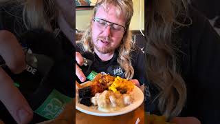 Hot blonde goes to grand buffet in cincinnati ohio #mulletreview #cincinnati #Ohio #review #buffet