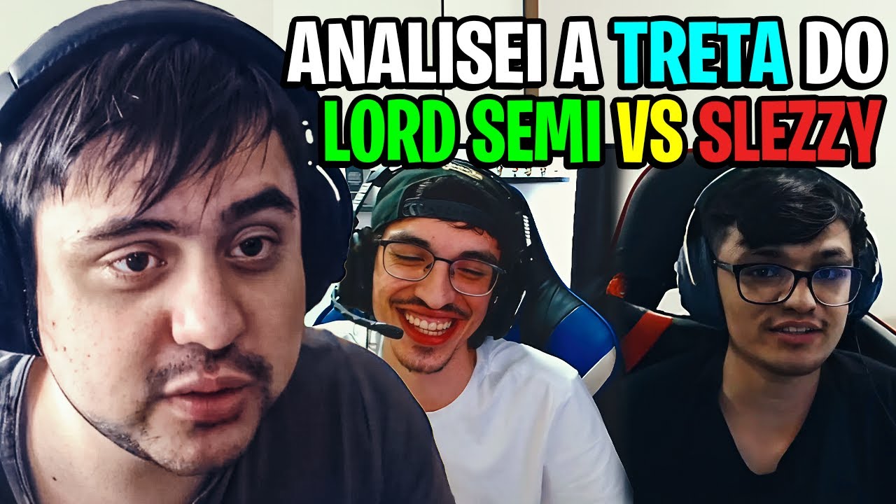 🚨 TRETA FORTÍSSIMA! SLEZZY E LORD SEMI SE DESENTENDERAM FEIO PÓS SOLOQ! TOCKERS REAGE E COMENTA