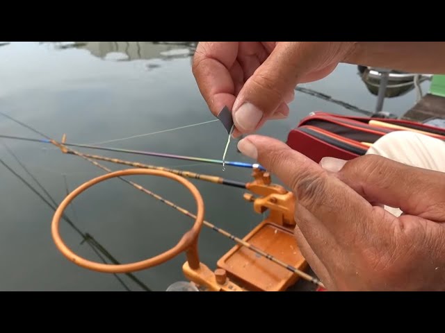 ヘラブナ竿　幸生　東つくり ⭐️Satoshi Ito⭐️Crucian Carp Fishing⭐️Rig Making Tutorial