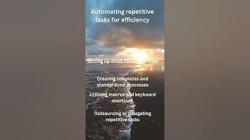 Automating Repetitive Tasks For Efficiency - 5 Quick Tips