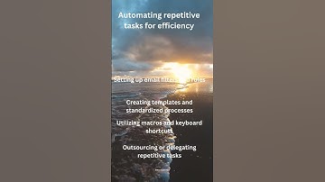 Automating Repetitive Tasks For Efficiency - 5 Quick Tips