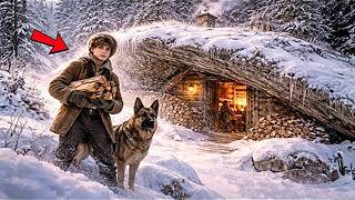 They Laughed At His Overhang Cabin Then Came Begging For Warmth During the Blizzard of ’81