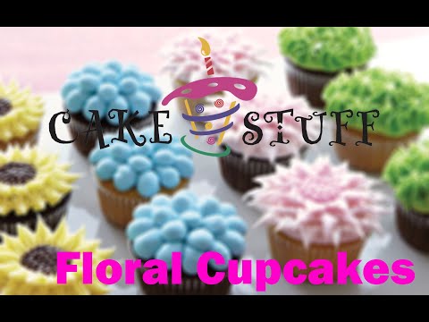 Cake Stuff - Floral Cupcakes