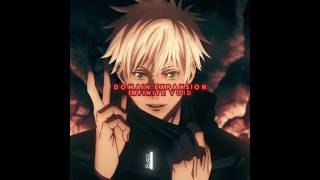 “Domain Expansion, Infinite Void” 🗿🔥- Song: Headlights #edit #saturogojo #jujutsukaisen #anime