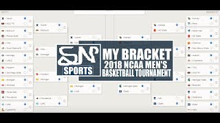 My 2018 NCAA Men's Basketball Tournament Bracket