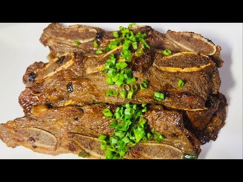 LA GALBI KOREAN BBQ SHORT RIBS Easy And Delicious Galbi Flanken Ribs Recipe 