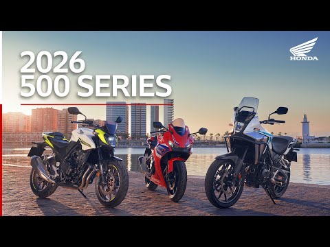 2026 500 Series | Honda Motorcycles